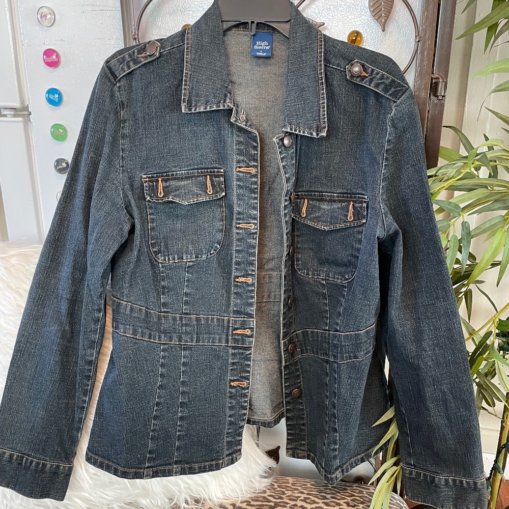 High Sierra Jean Jack - Military Utility Style Jacket. Size L.